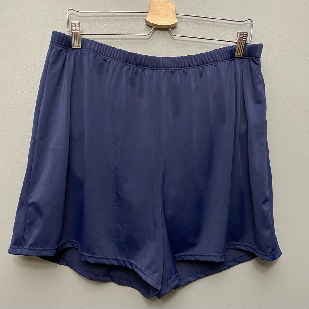 Swimsuit for all navy swim shorts